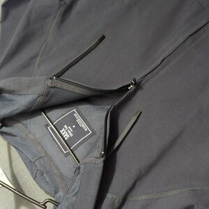 Saxx Hoodie Men's M Gray Down Time Full Zip Hooded Sweatshirt Pockets Loungewear